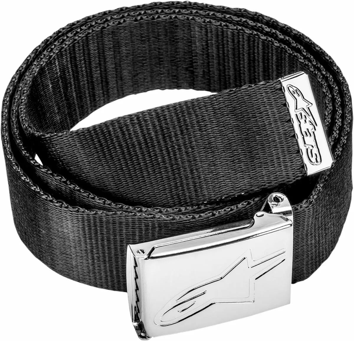 Alpinestars Ageless Web Belt Black/Chrome