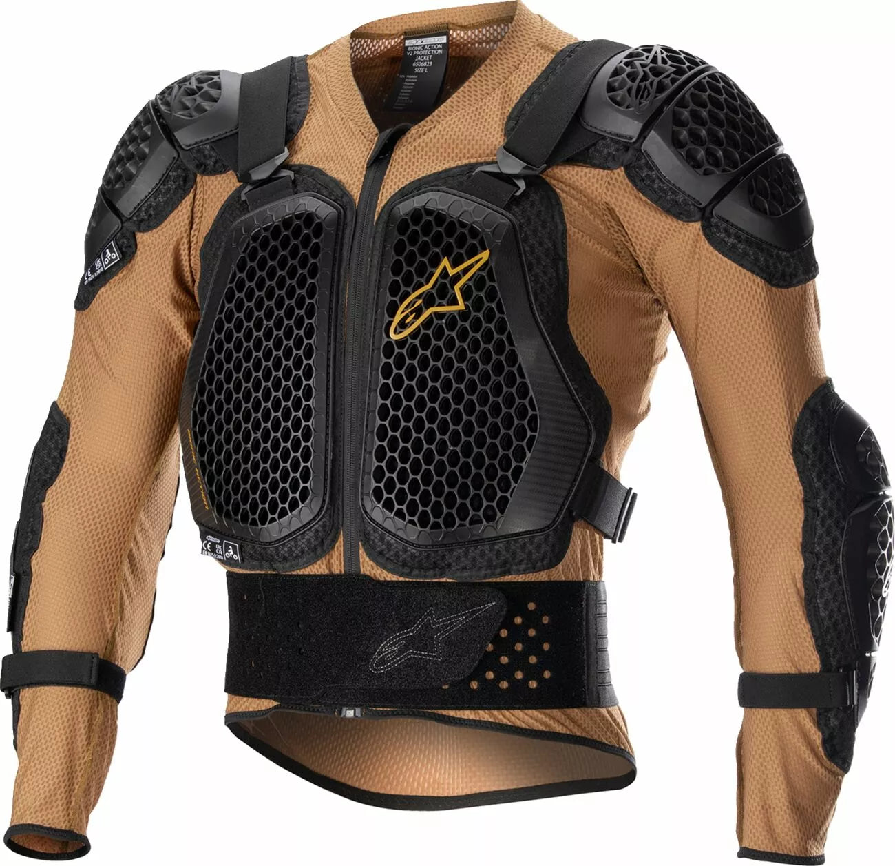 Alpinestars Bionic Action V2 Protection Jacket Black/Tan