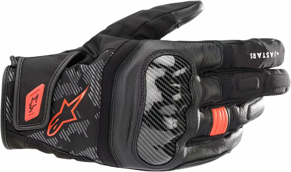 Alpinestars Smx Z Drystar® Gloves Black/Fluorescent Red