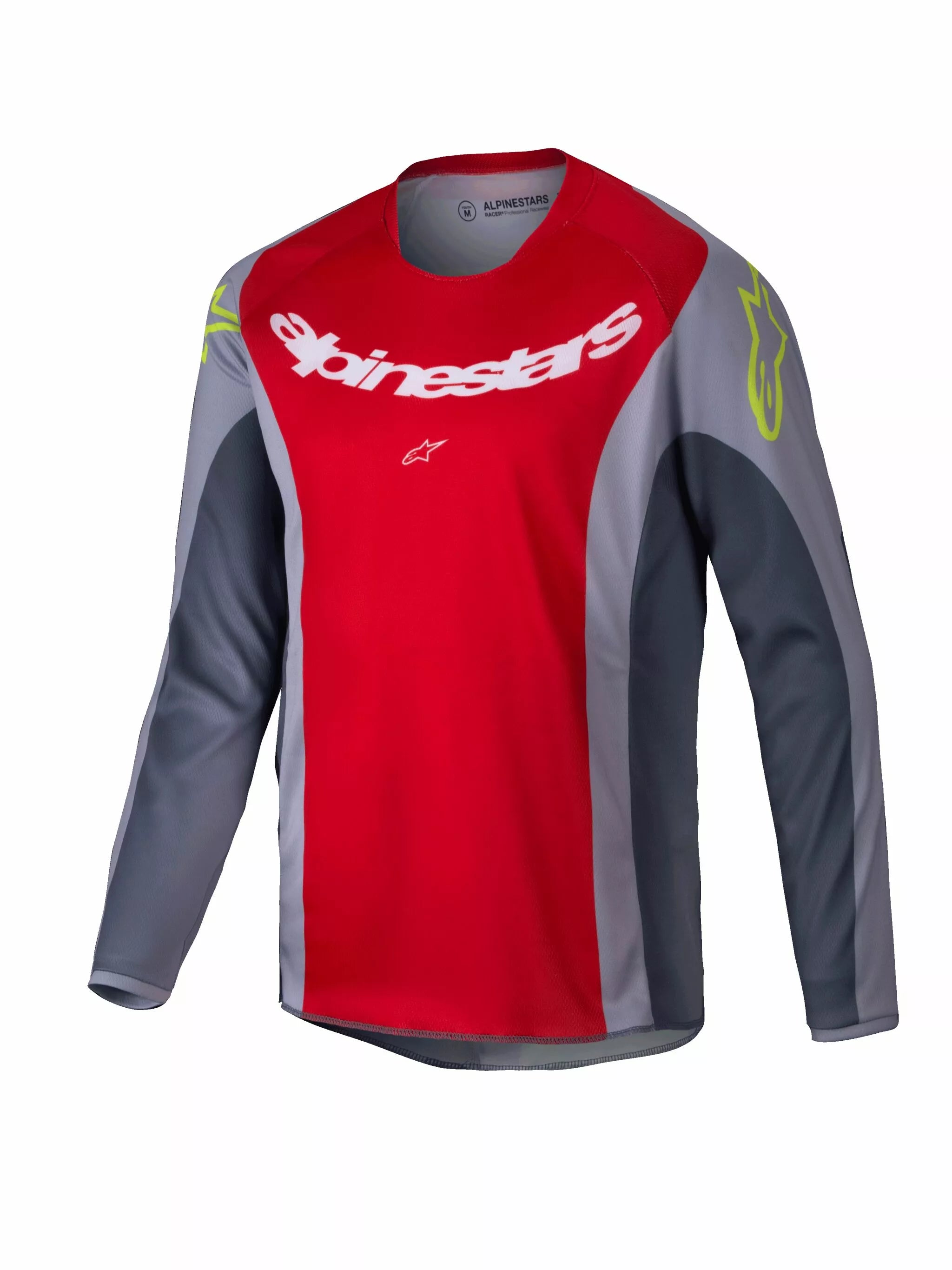 Alpinestars Youth Racer Melt Jersey Gray/Red