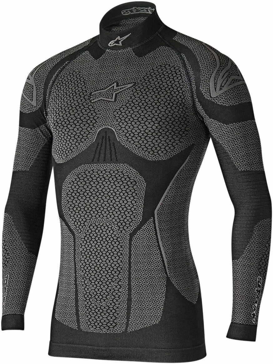 Alpinestars Ride Tech Winter Long-Sleeve Underwear Top Black/Gray