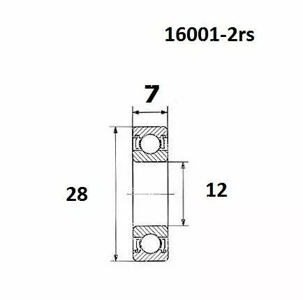 Black Bearing B3 Bearing