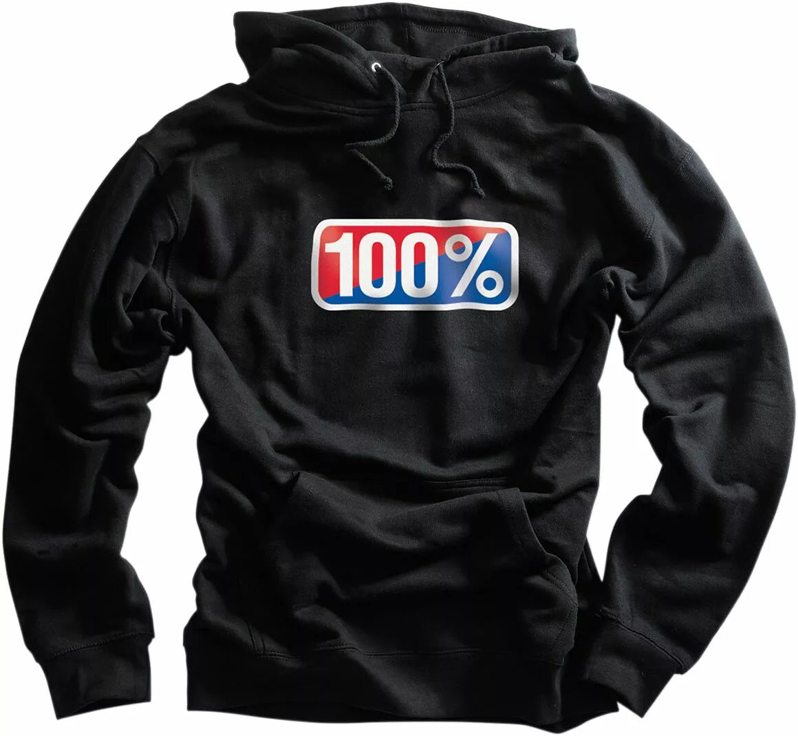 100% Classic Hoodie Black