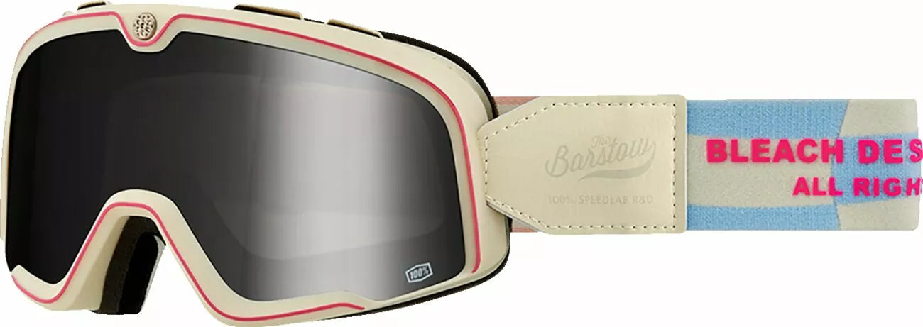 100% Barstow Goggle Blue/Pink/White