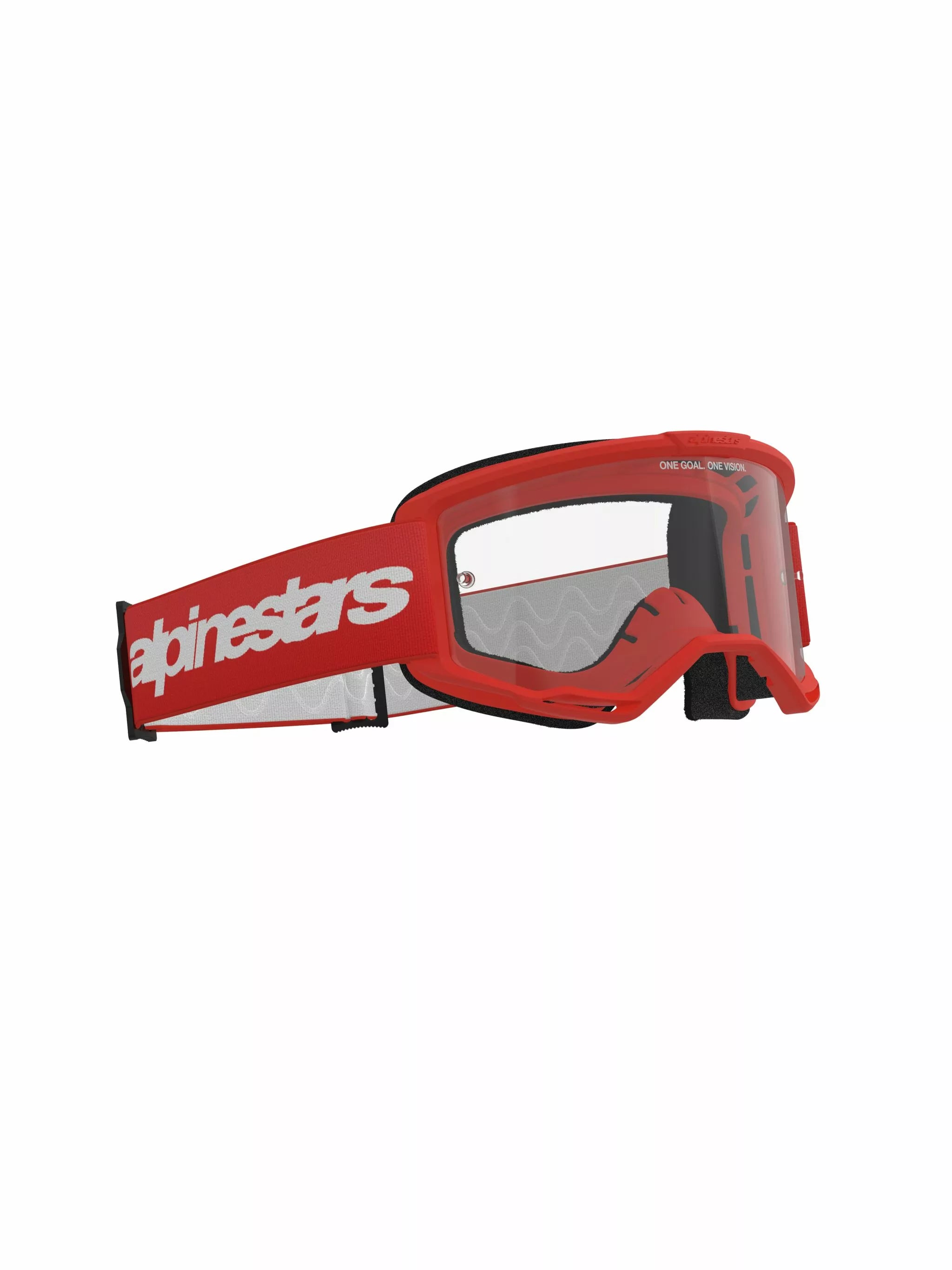 Alpinestars Goggles Vision 3 Wordmark Goggle Red