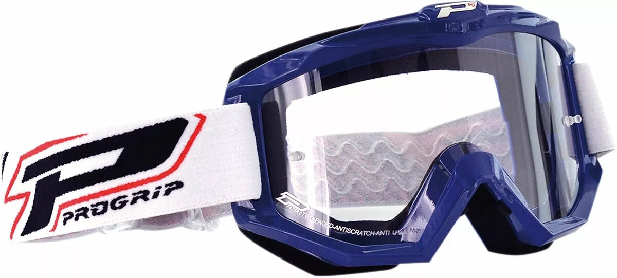 Pro Grip 3201 Raceline Goggle Black/Blue/White