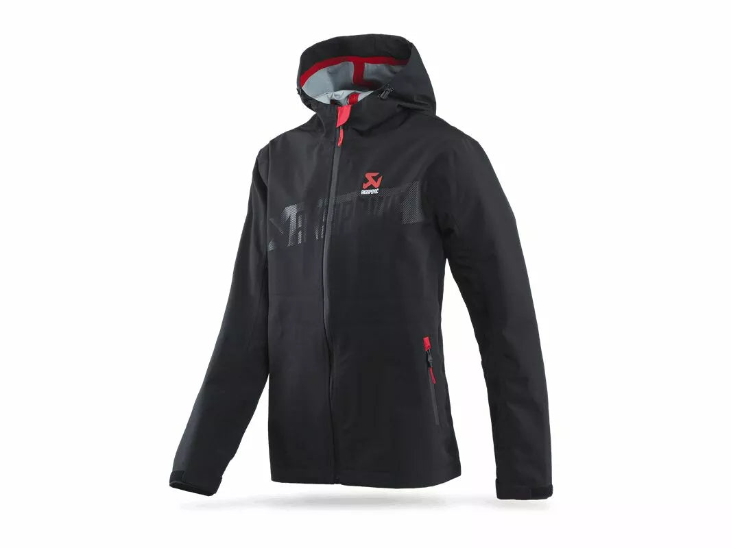 Akrapovic Women'S Corpo Rain Jacket Black/Red