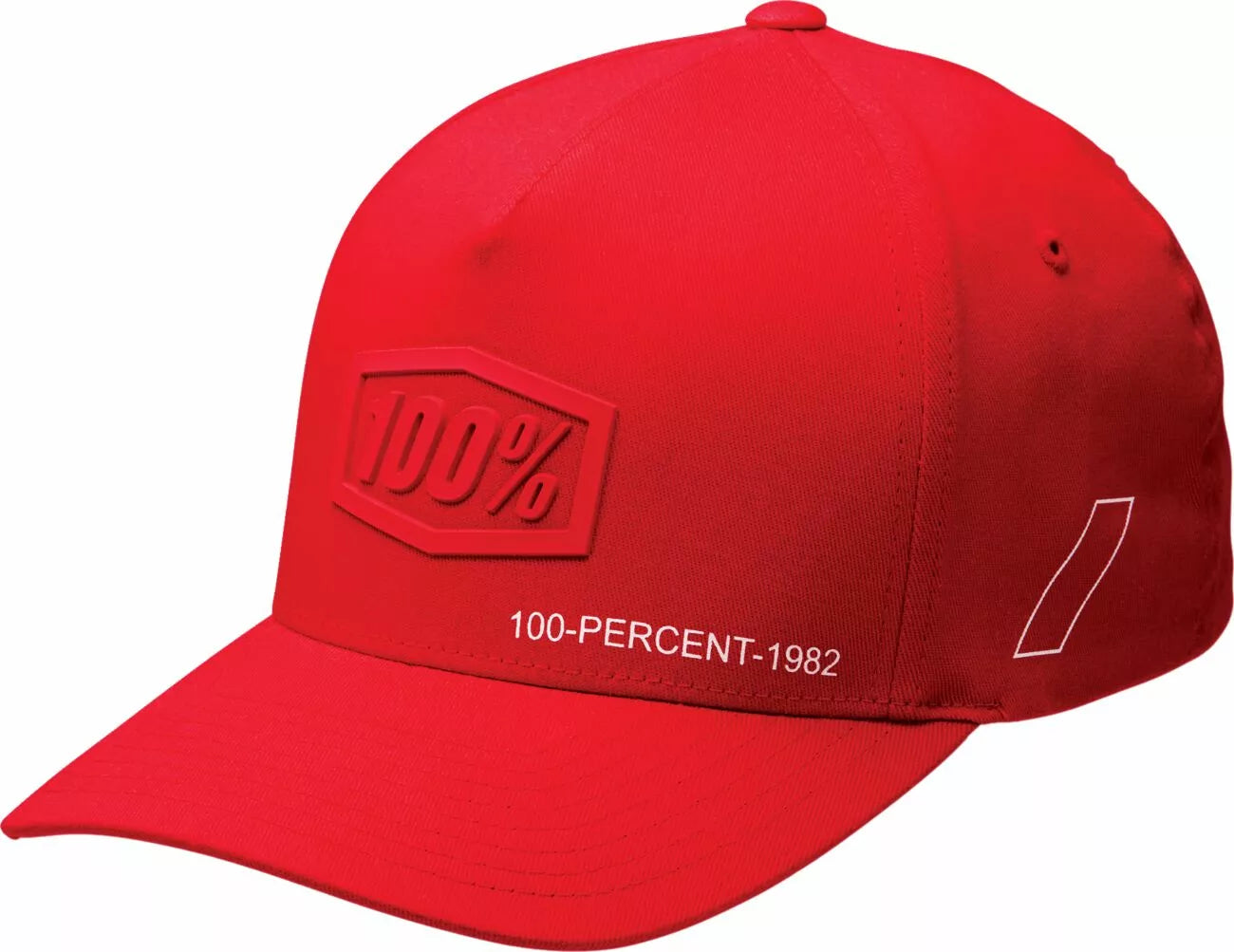 100% Shadow Flexfit® Hat Red