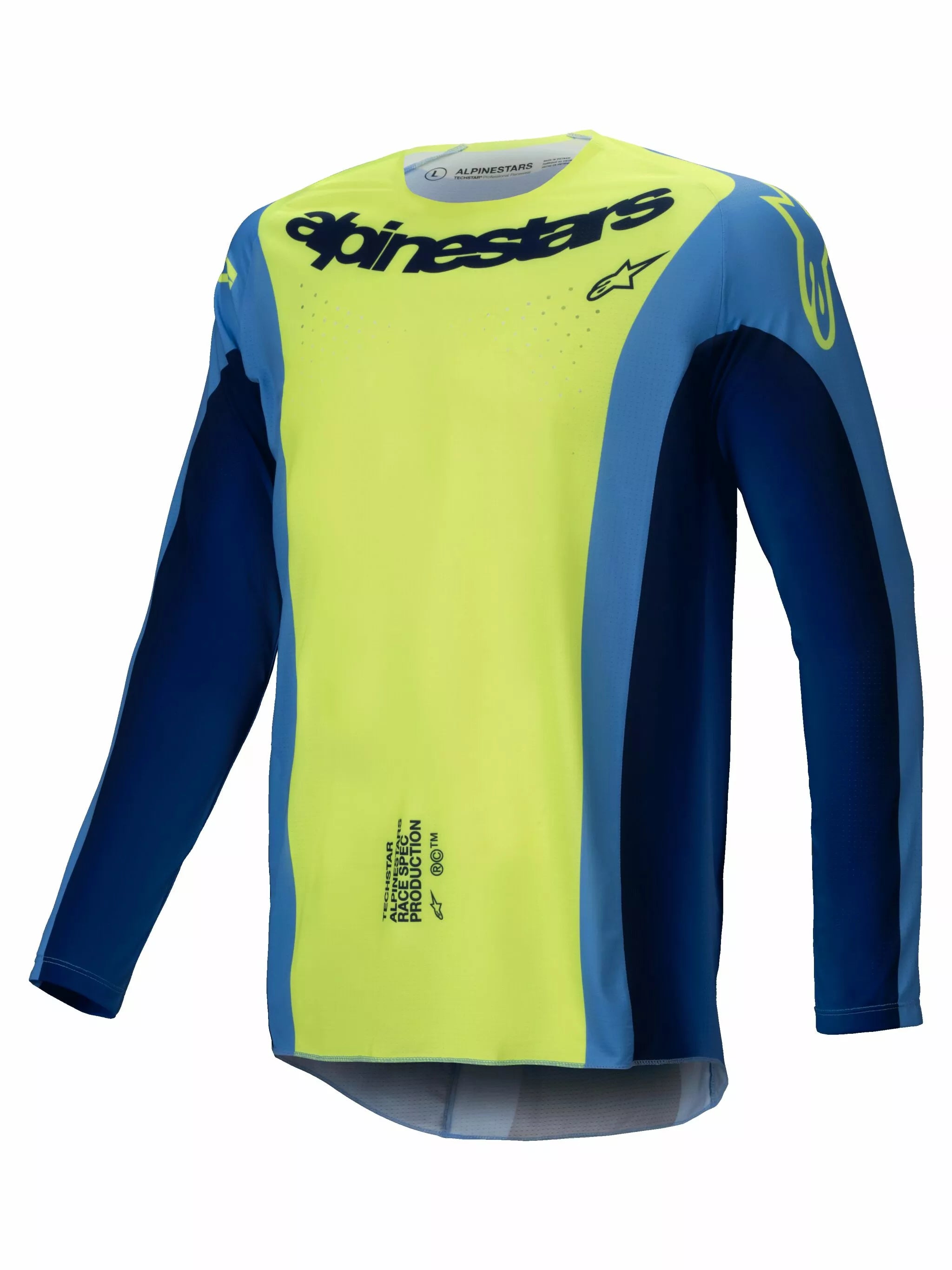 Alpinestars Techstar Melt Jersey Blue/Yellow