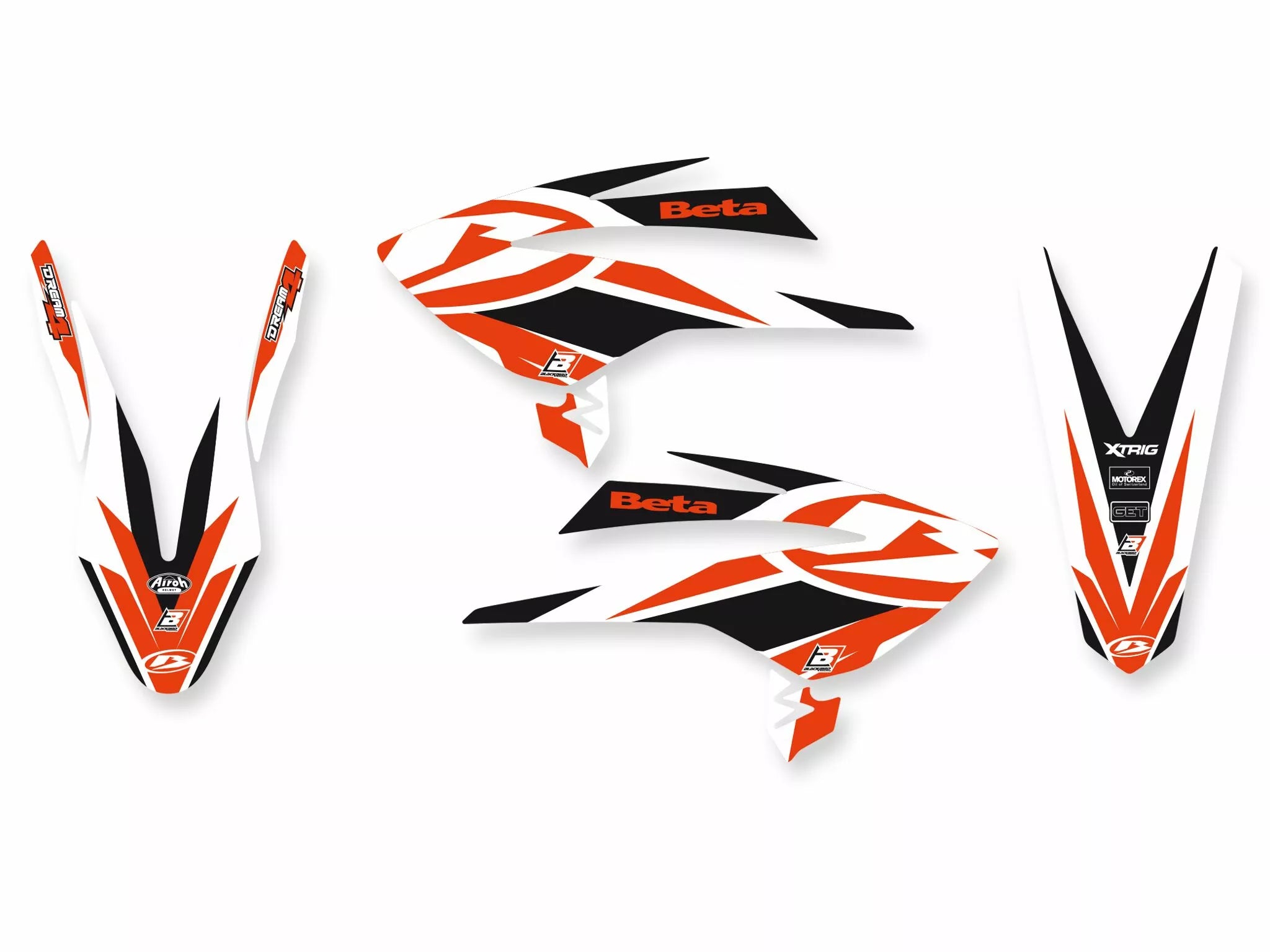 Blackbird Racing Graphics Kit With Seat Cover