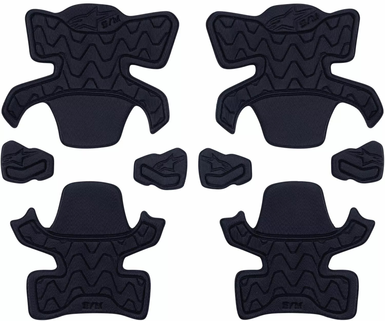 Alpinestars Rk-1 Plasma Frame Padding Replacement Set Black