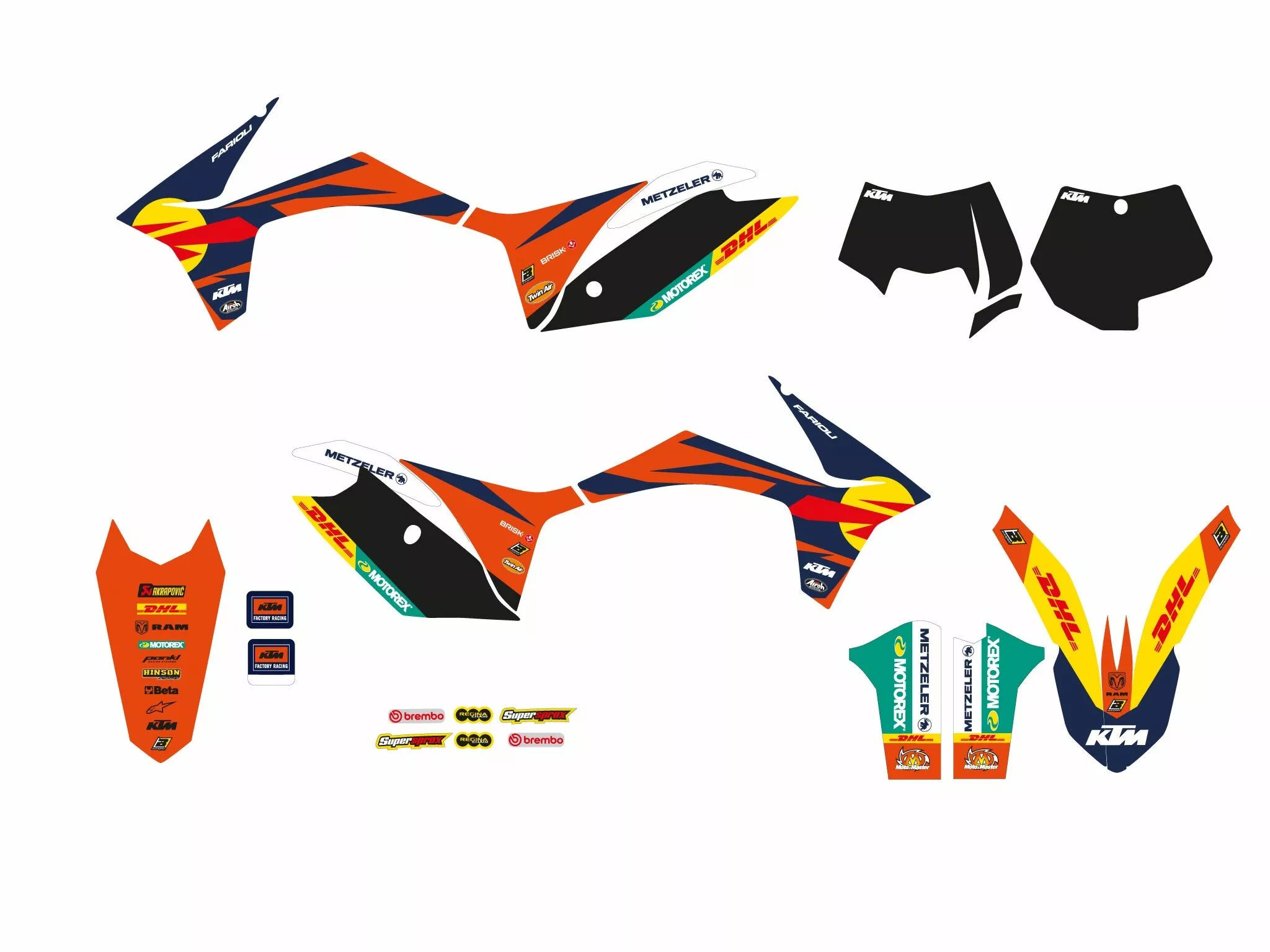 Blackbird Racing Trophy Graphic Kit