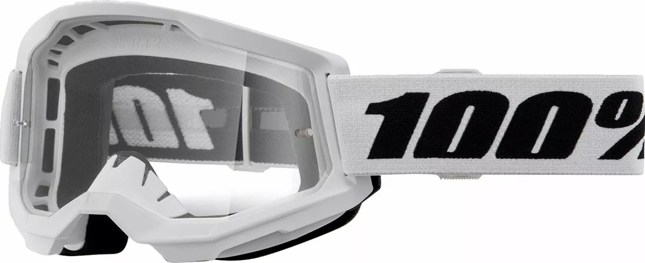 100% Strata 2 Junior Goggle White