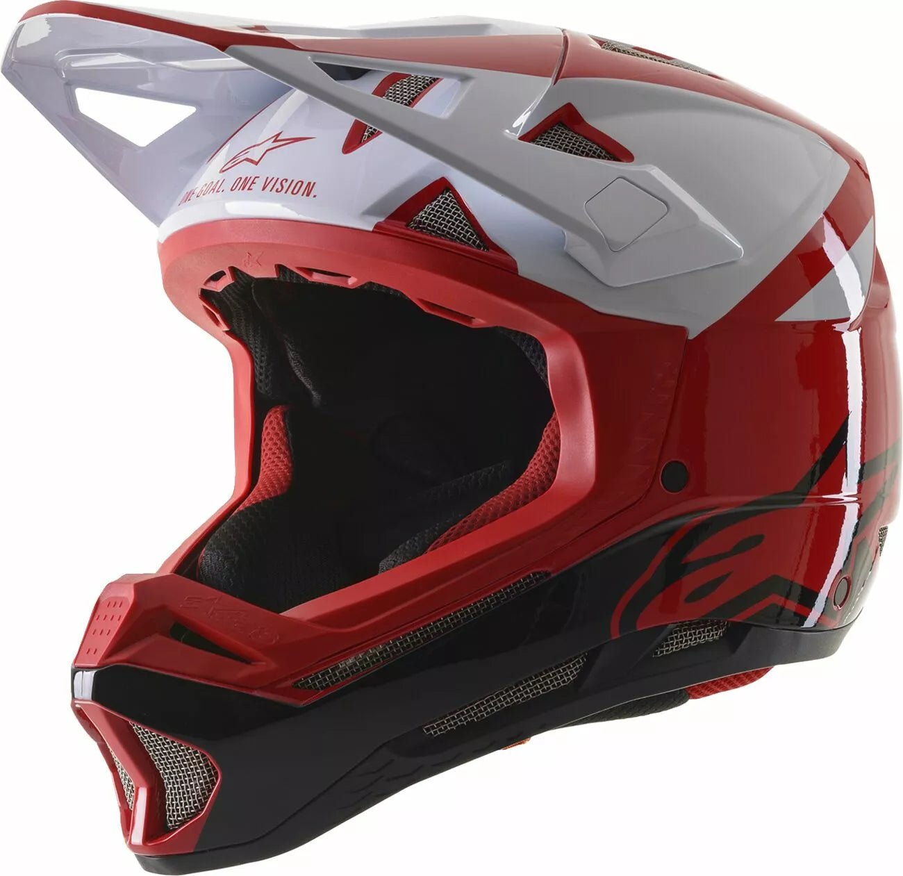 Alpinestars Missile Pro Eu Bicycle Helmet White/Gloss/Red