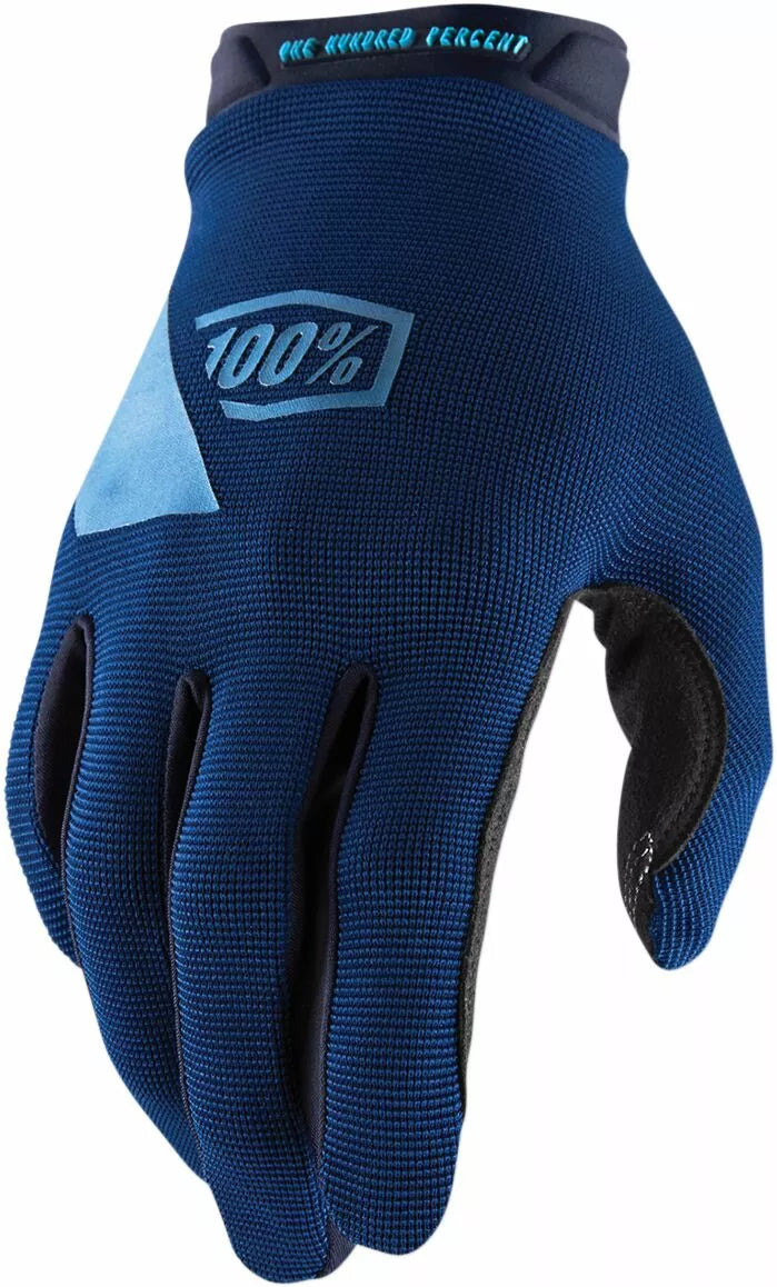 100% Ridecamp Gloves Navy