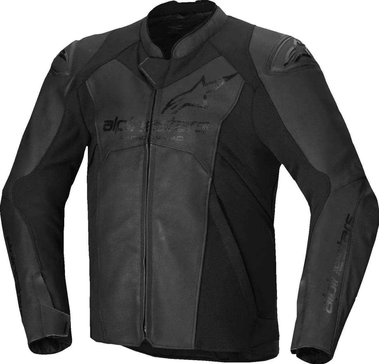 Alpinestars Faster V3 Leather Riding Jacket Black