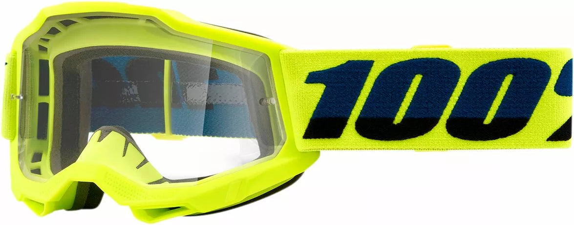 100% Youth Accuri 2 Goggles Fluorescent Yellow