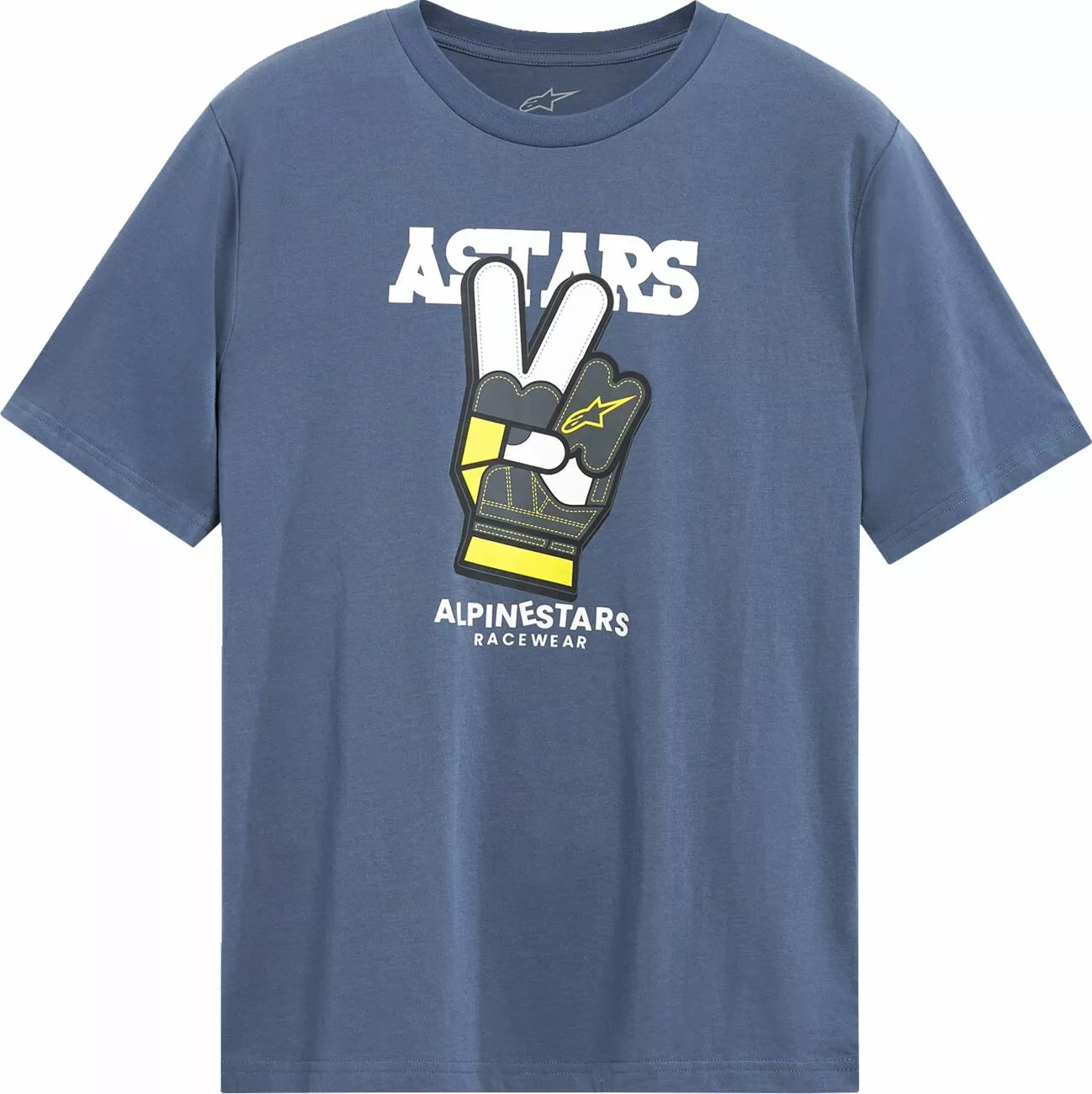 Alpinestars Peaceout Csf T-Shirt Blue/Gray/White/Yellow