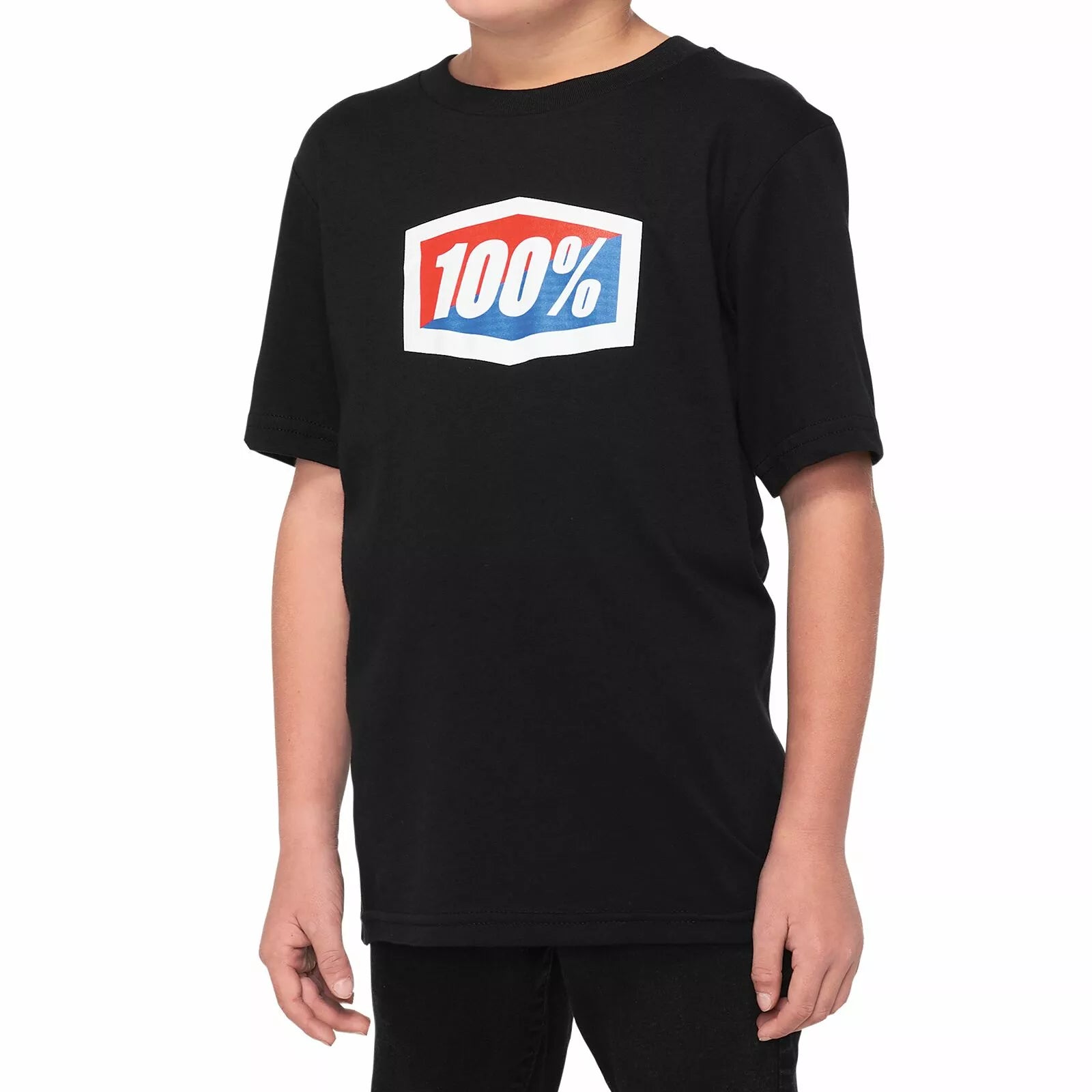 100% Official T-Shirt Black/Blue/Red/White