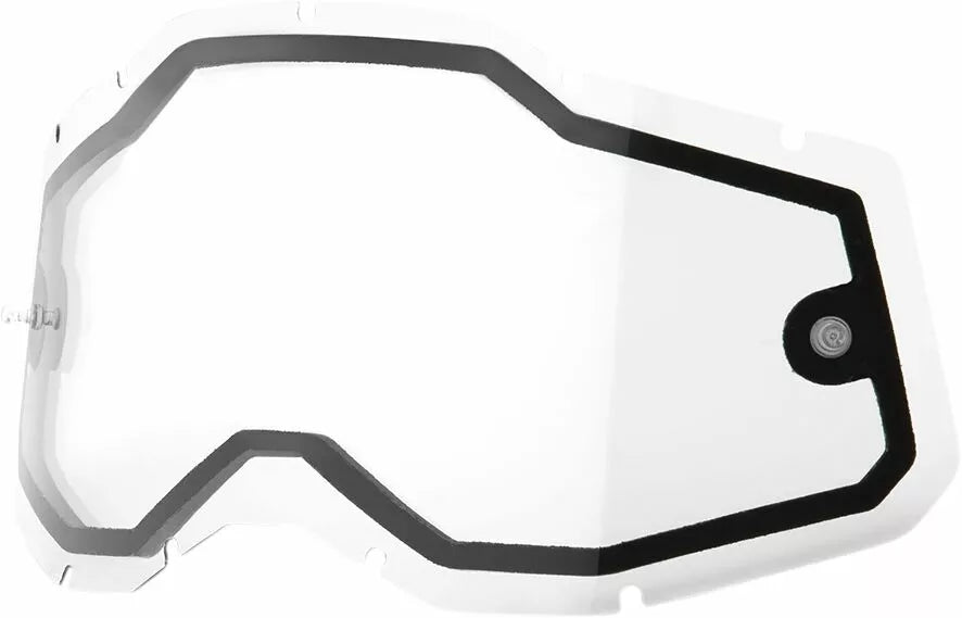 100% Accuri 2/Racecraft 2/Strata 2 Goggle Dual Lens