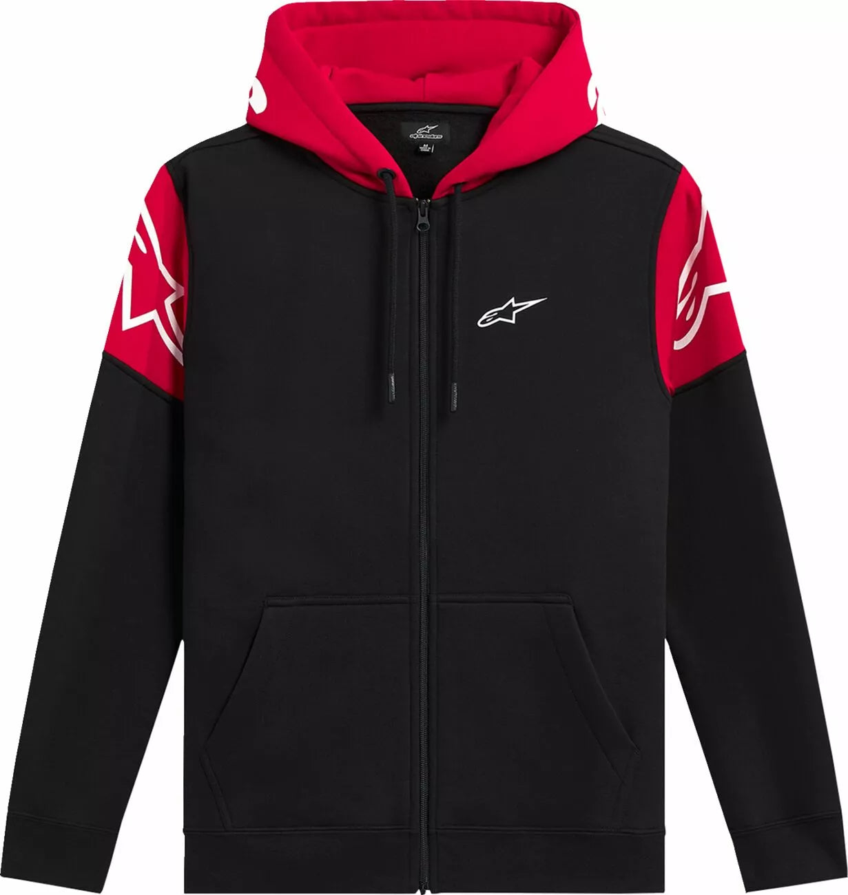 Alpinestars Velocity Zip Hoodie Black/Red