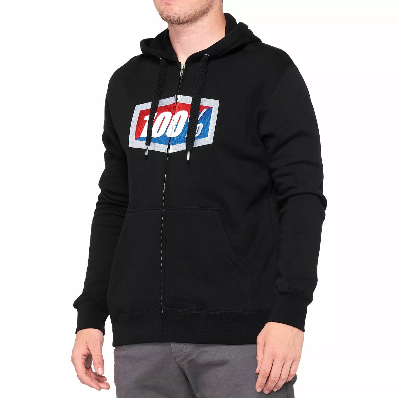 100% Official Fleece Zip-Up Hoodie