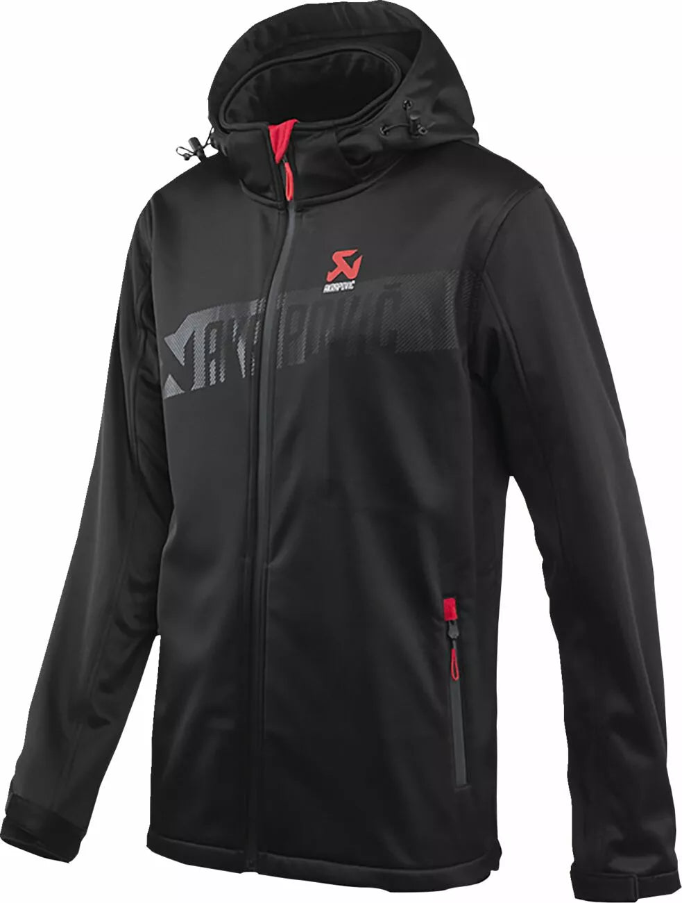 Akrapovic Corpo Soft Shell Jacket Black/Red