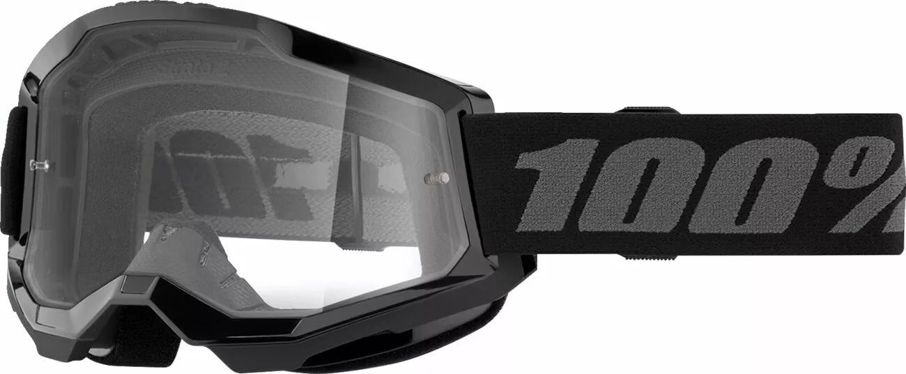 100% Strata 2 Goggle Black