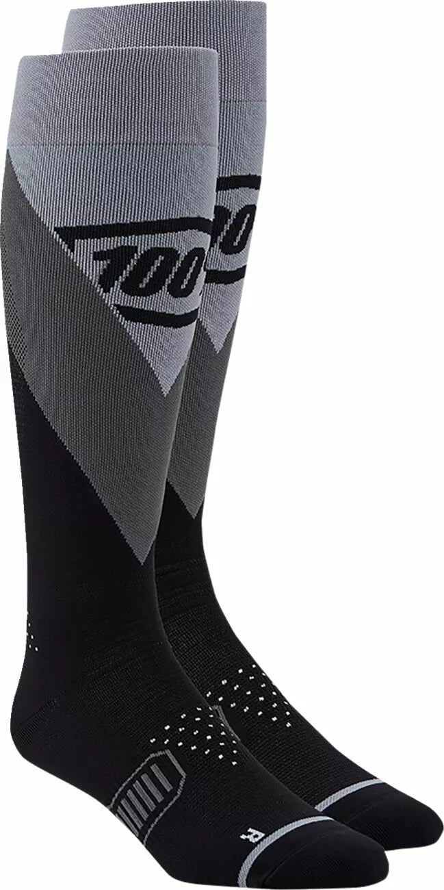 100% Hi-Side Performance Socks Black