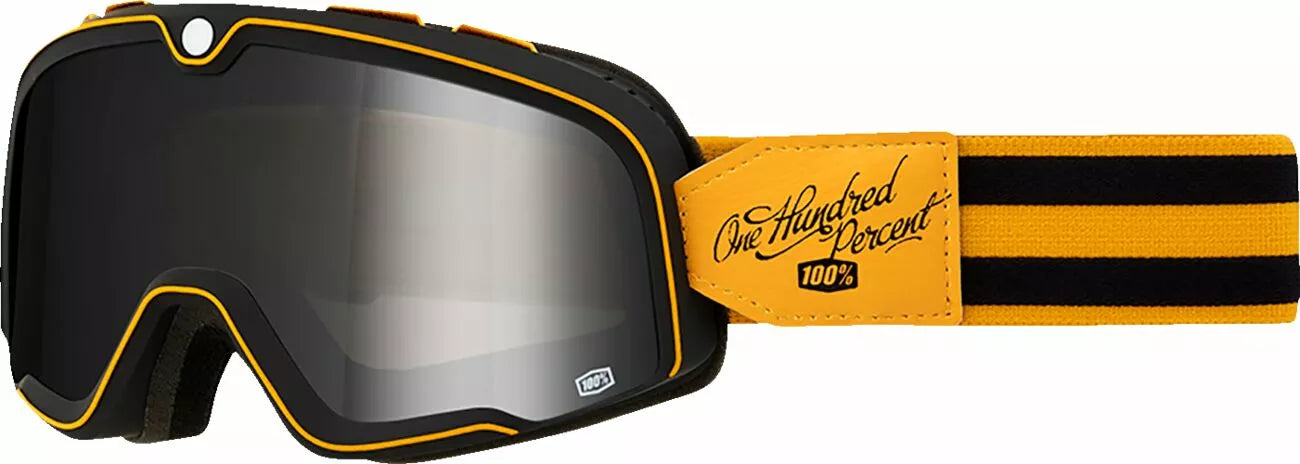 100% Barstow Goggle Black/Yellow