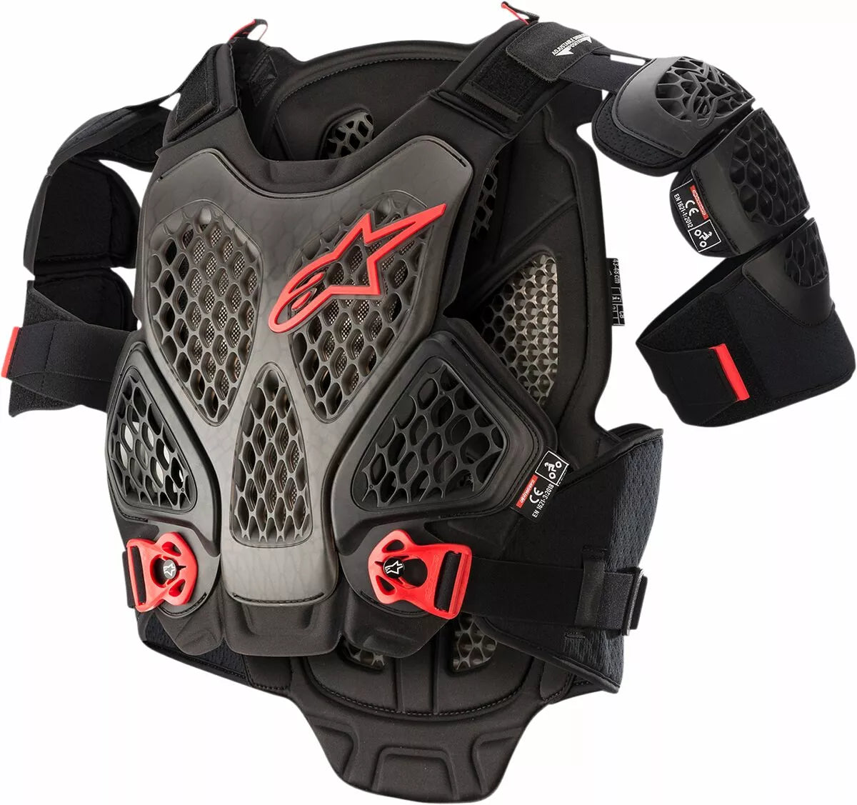 Alpinestars A-6 Chest Protector Black/Gray/Red