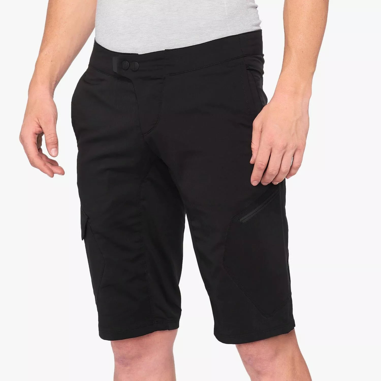 100% Ridecamp Bicycle Shorts Black