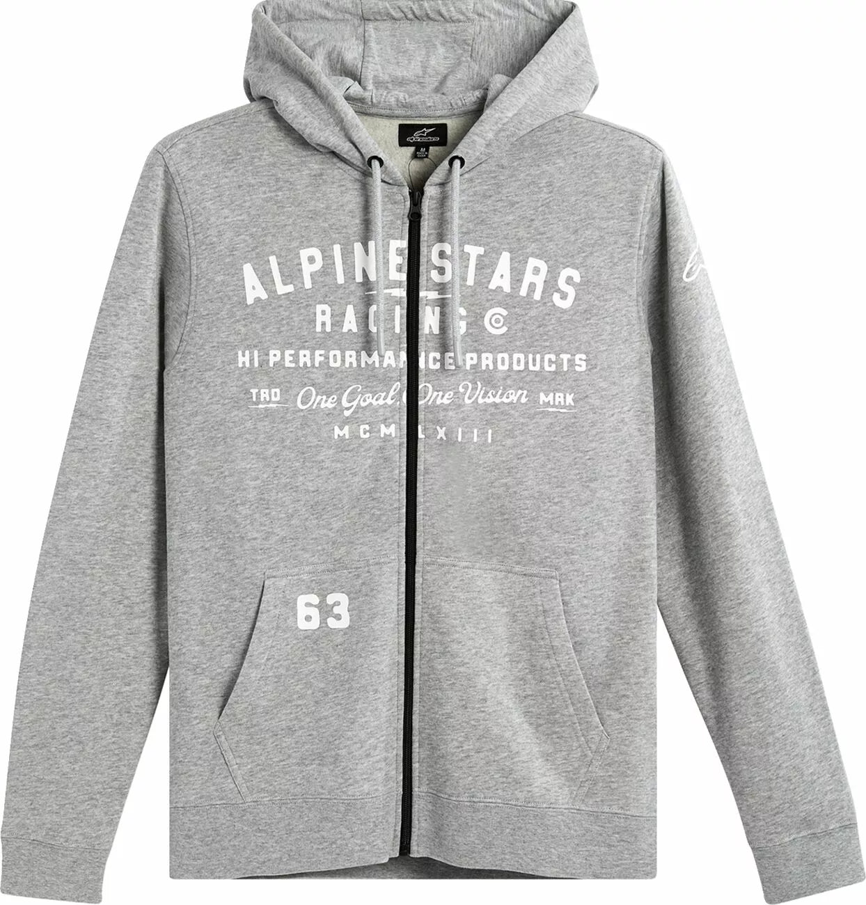 Alpinestars Region Hoodie Heather Gray/White