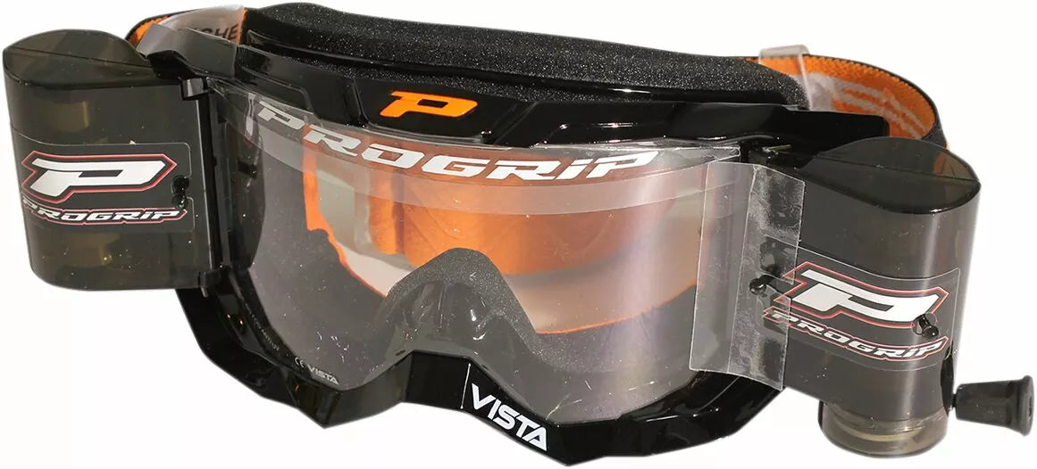 Pro Grip 3303 Vista Roll-Off Goggle Black/Orange