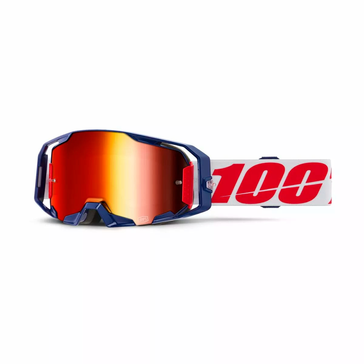 100% Armatic Goggle Red/White