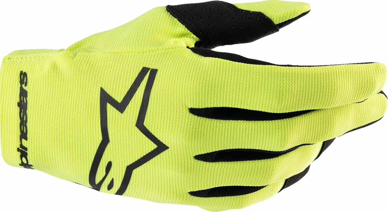 Alpinestars Radar Gloves Black/Fluorescent Yellow