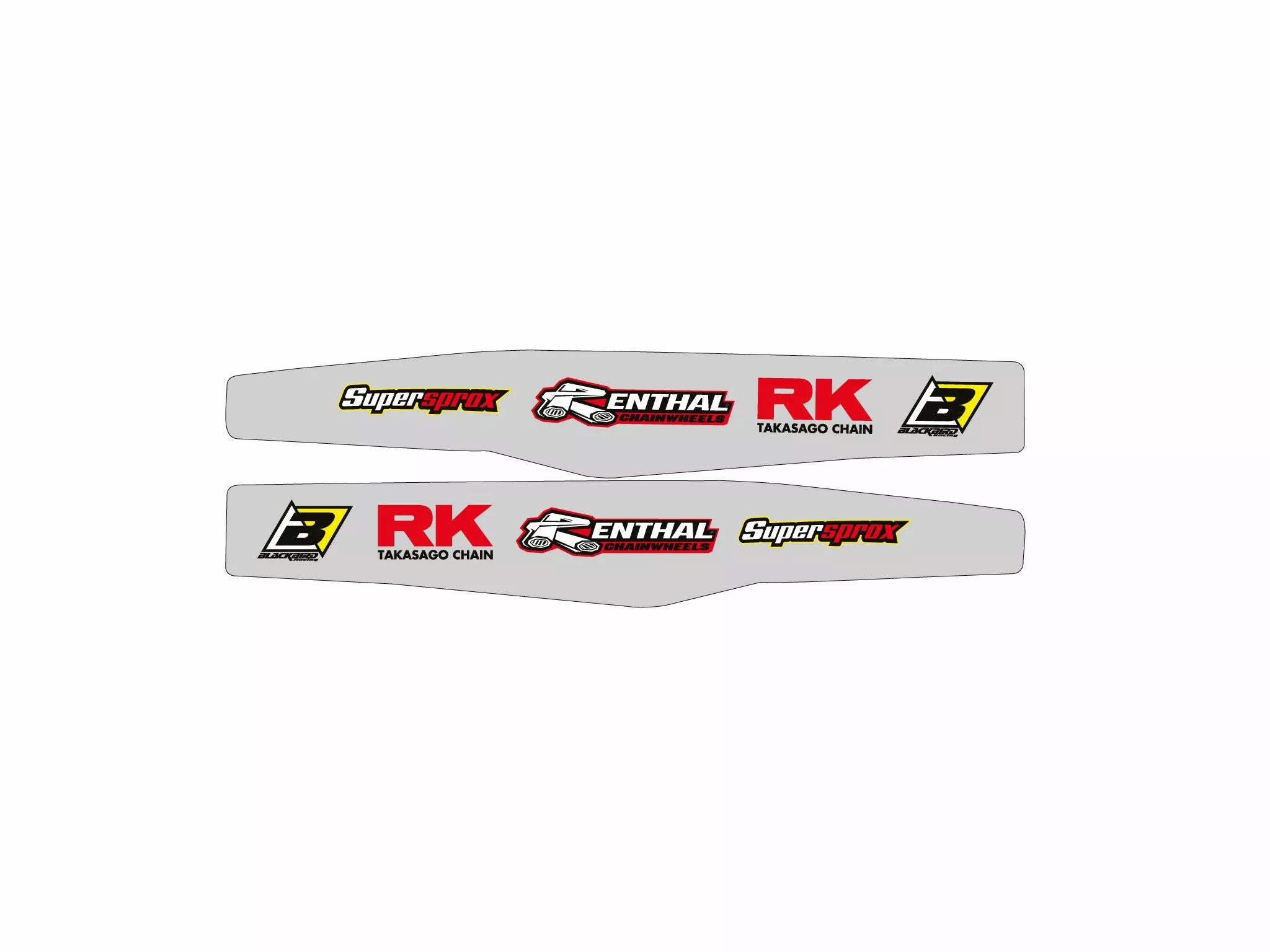 Blackbird Racing Swingarm Stickers