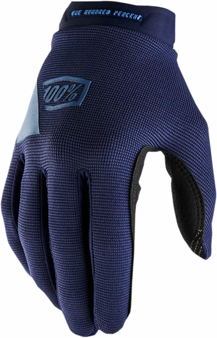 100% Women'S Ridecamp Gloves Navy/Slate Blue