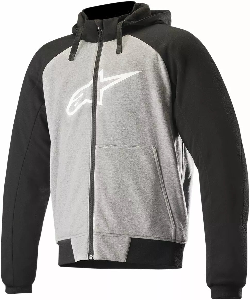 Alpinestars Chrome Sport Hoodie Black/White/Light Gray