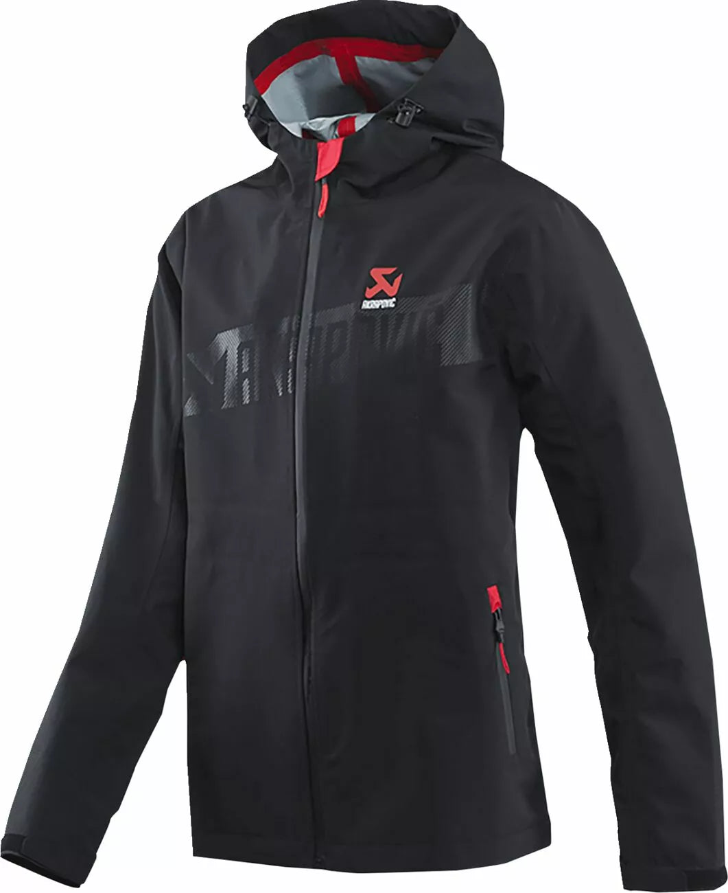 Akrapovic Corpo Rain Jacket Black/Red