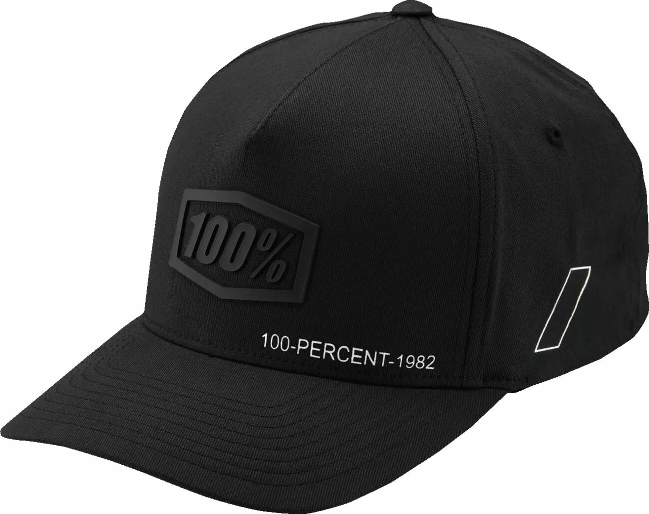 100% Shadow Flexfit® Hat Black