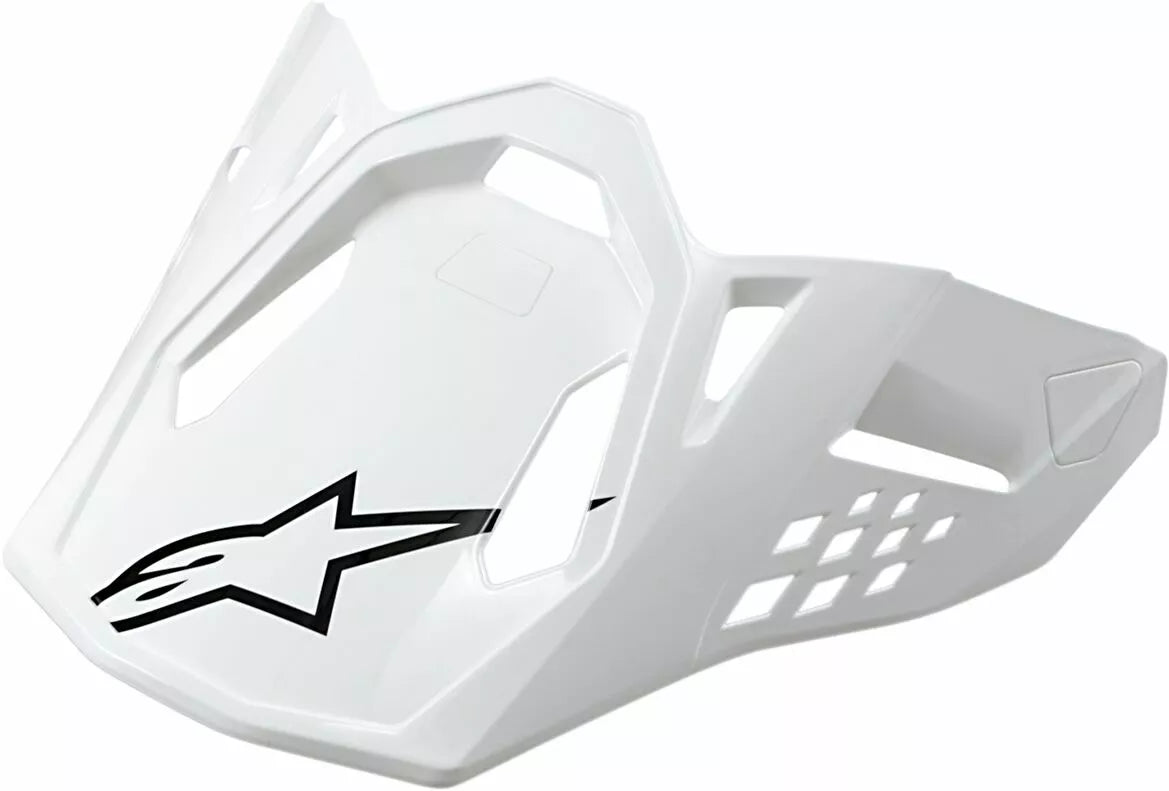 Alpinestars Supertech M10/M8 Visor Gloss/White