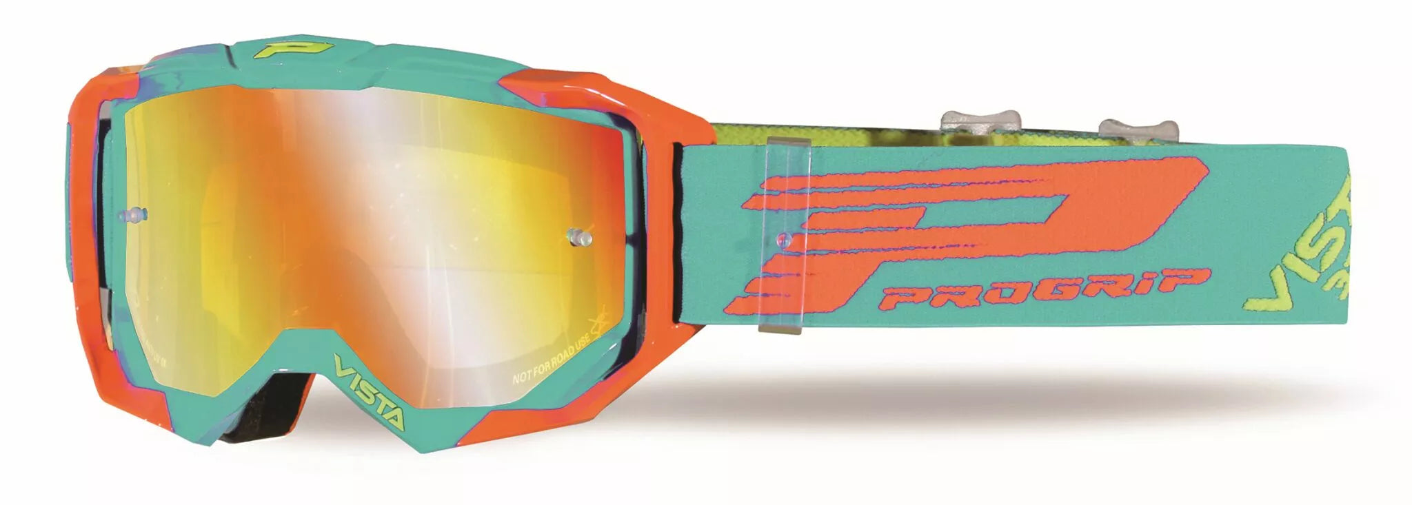 Pro Grip 3303 Vista Goggle Orange/Turquoise