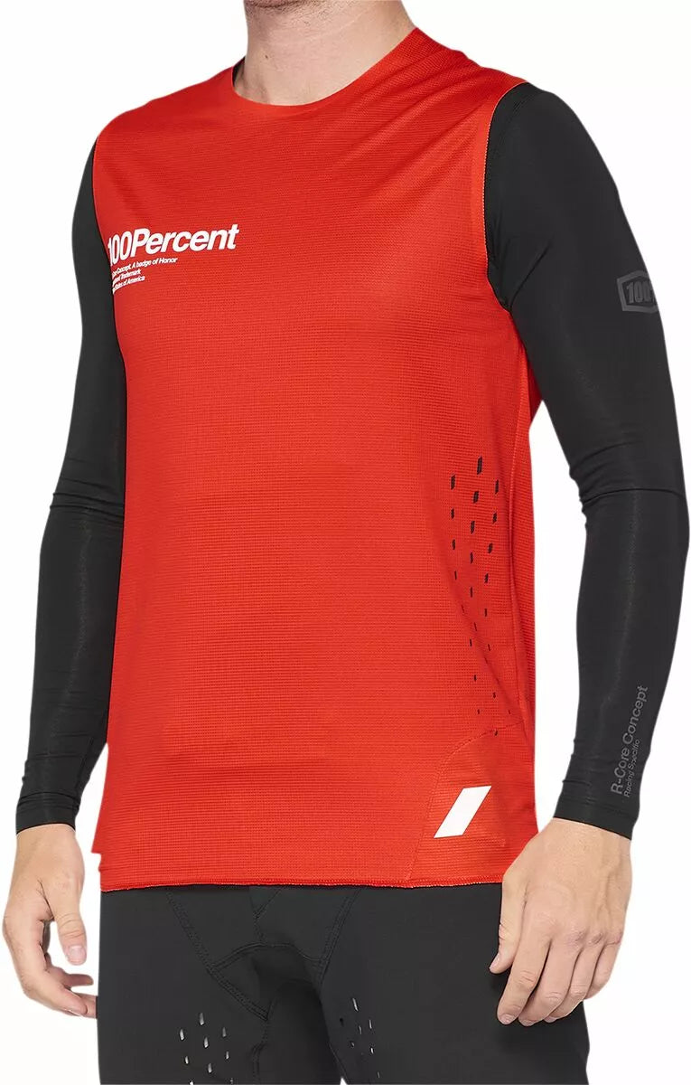 100% R-Core Concept Bicycle Jersey Red/White