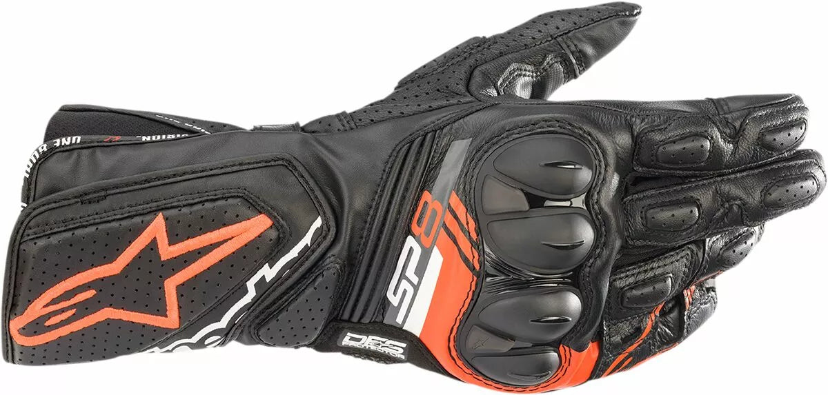 Alpinestars Sp-8 V3 Gloves Black/Fluorescent Red