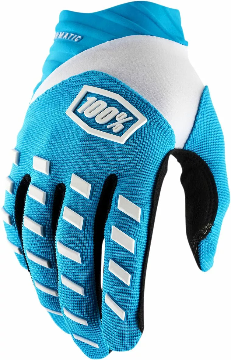 100% Airmatic Gloves Blue