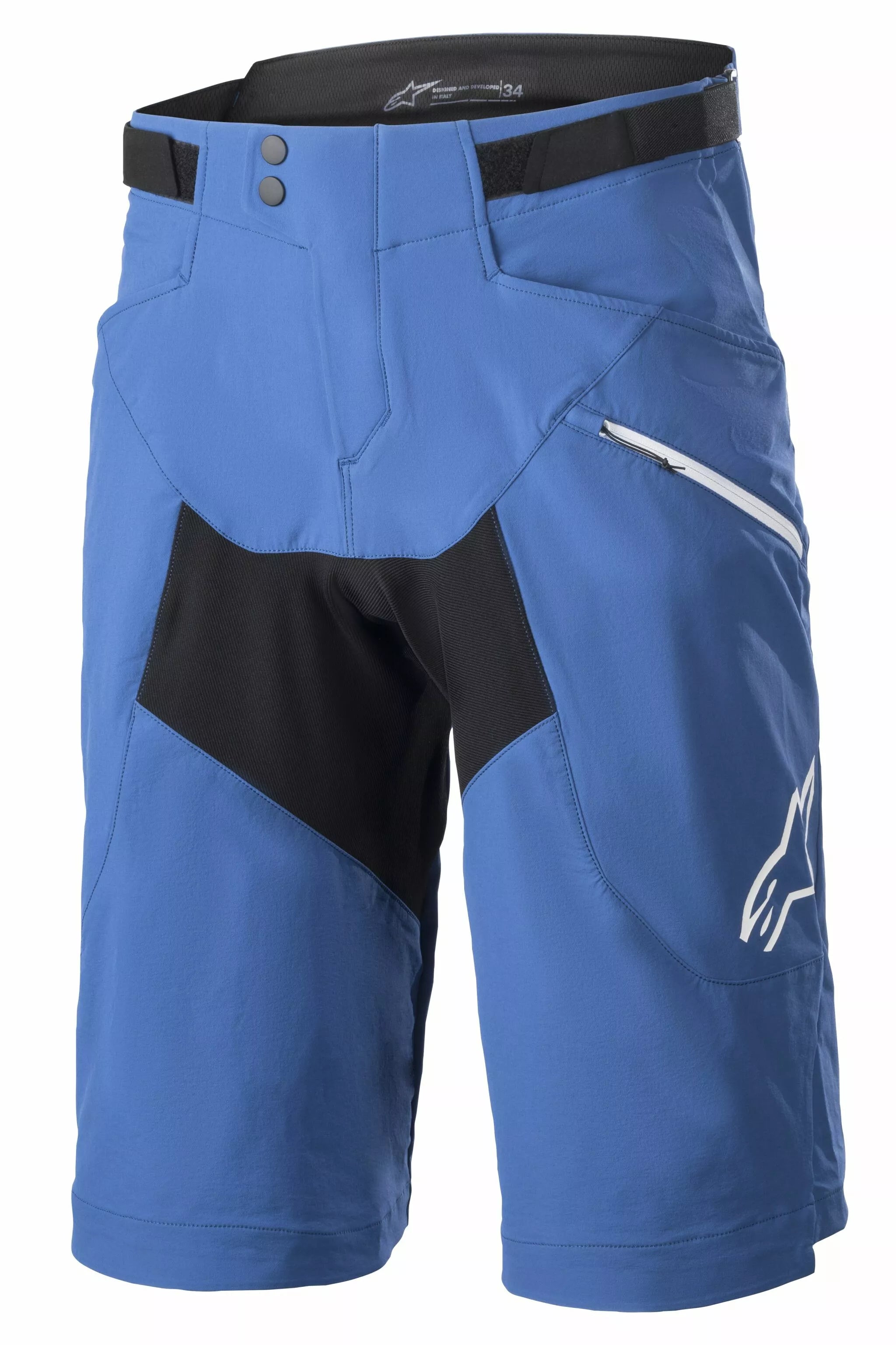 Alpinestars Drop 6 V2 Bicycle Shorts Black/Blue/White