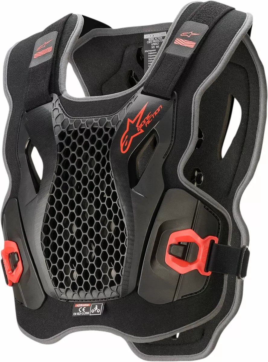 Alpinestars Bionic Action Chest Guard Black/Red