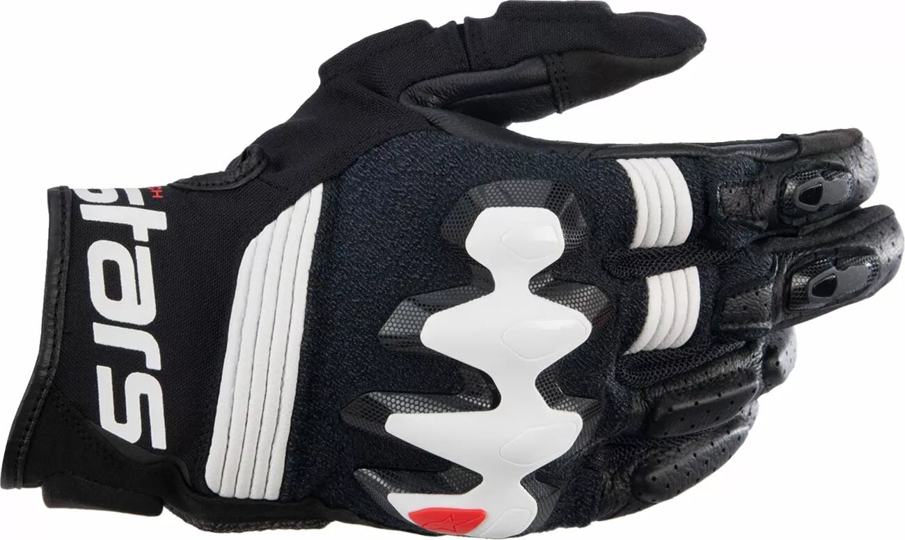 Alpinestars Halo Leather Gloves Black/White