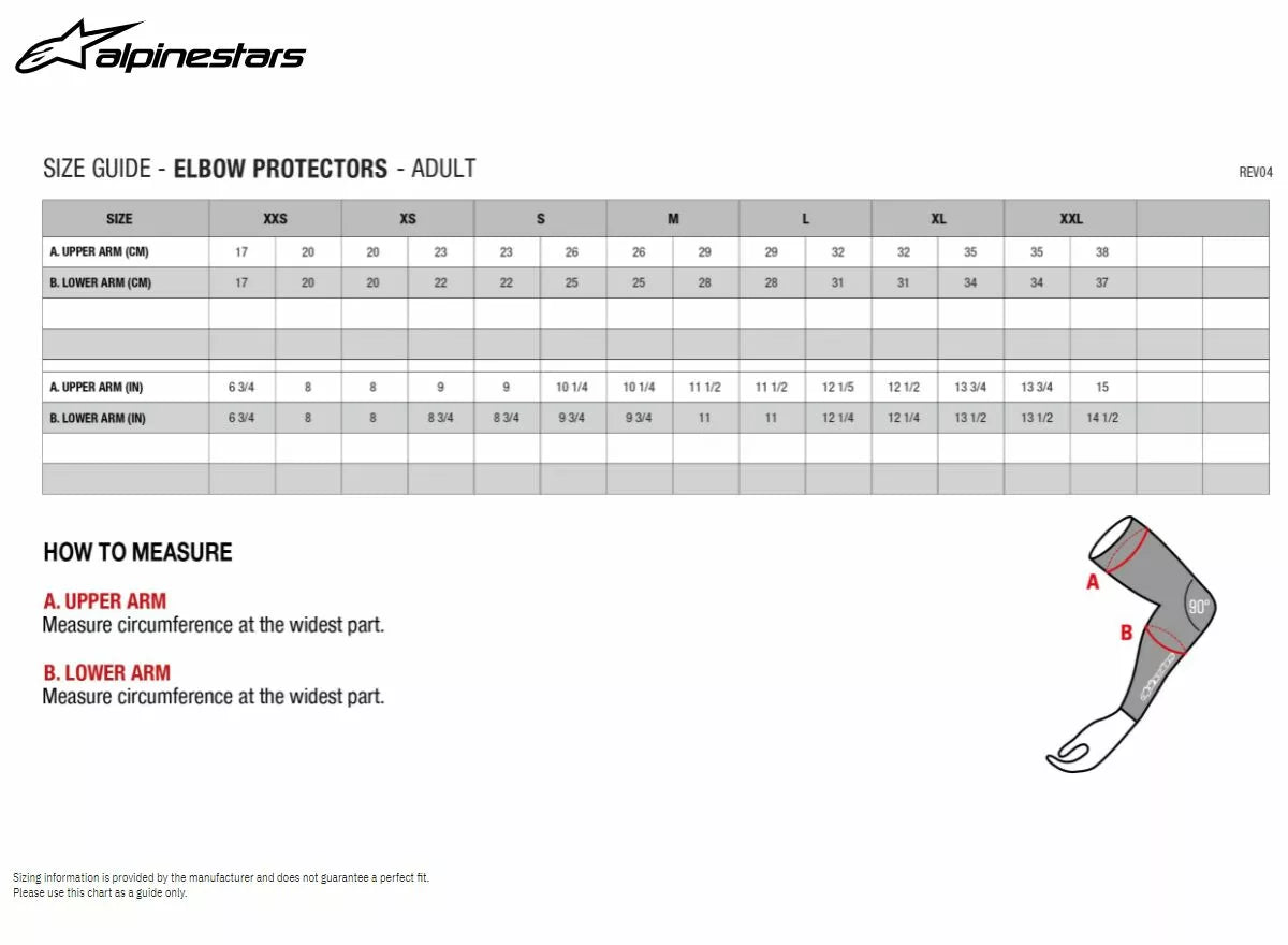 Alpinestars Bionic Flex Elbow Protectors